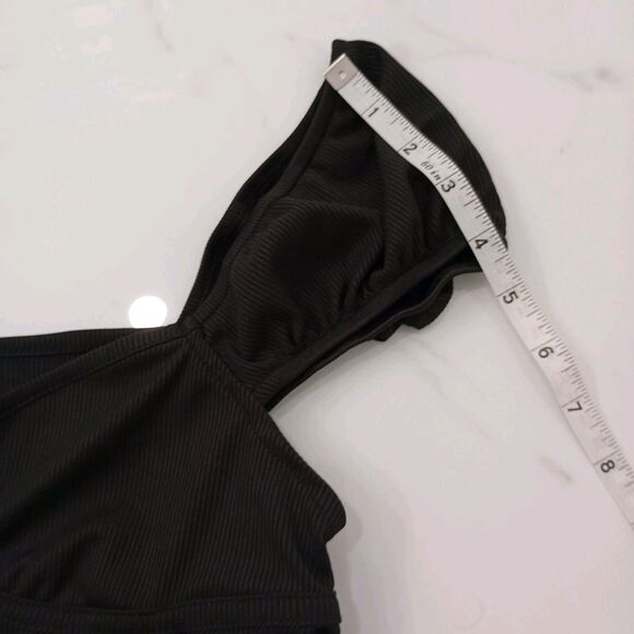 Crop Top  Size M Women's Black - Picture 7 of 12